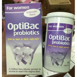 Men vi sinh Optibac dành cho phụ nữ hộp 90 viên