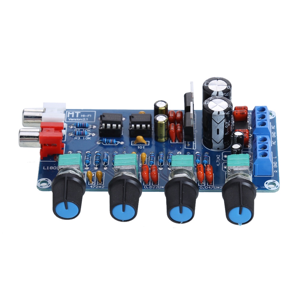 Module mạch lọc chỉnh âm sắc Stereo HoA-MT dùng nguồn đôi có kèm núm nhựa
