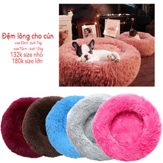 Đệm lông cho chó