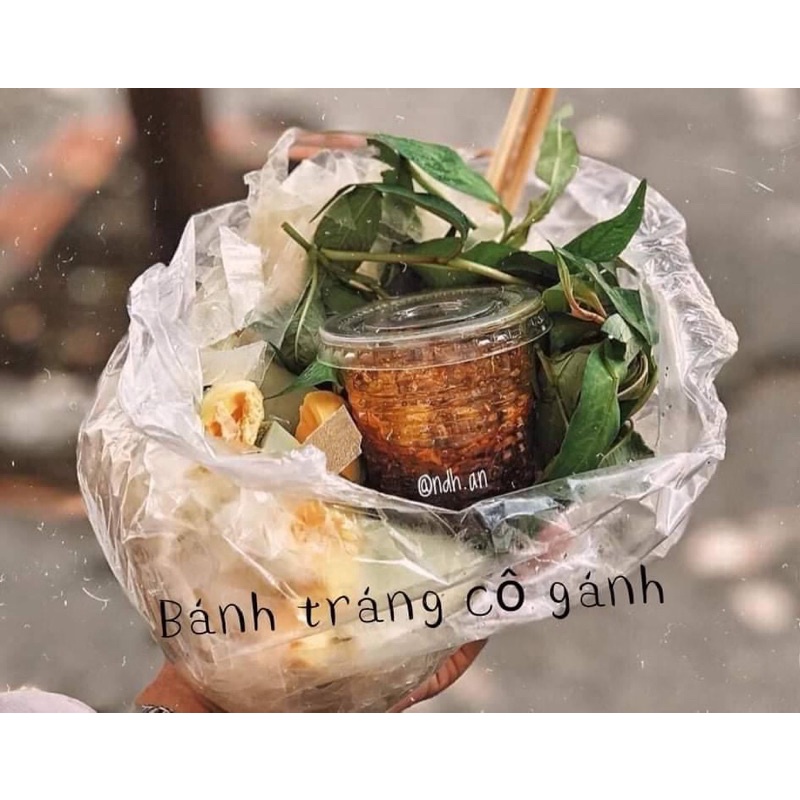 BÁNH TRÁNG MUỐI CHẤM CÔ GÁNH THẦN THÁNH (KÈM TẮC)