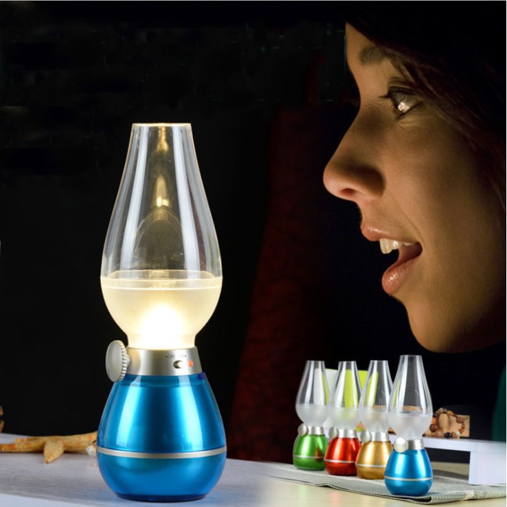 Đèn Dầu Không Khói Led Cảm Ứng Khi Thổi