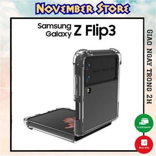 Ốp case Galaxy Z Flip 3 / Galaxy Z Flip3 / Galaxy ZFlip3 trong suốt các loại