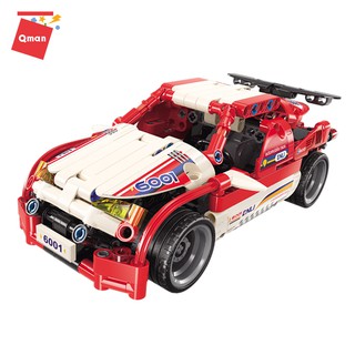 Xe đua 6001, 6002- Bộ đồ chơi xếp hình lego Qman