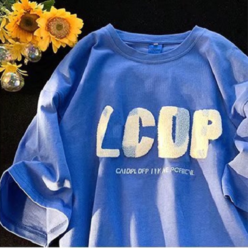 Áo Thun Tay Ngắn Dáng Rộng In Chữ Phong Cách Nhật Bản Thời Trang Mùa Hè Cho Nam Size M-5XL