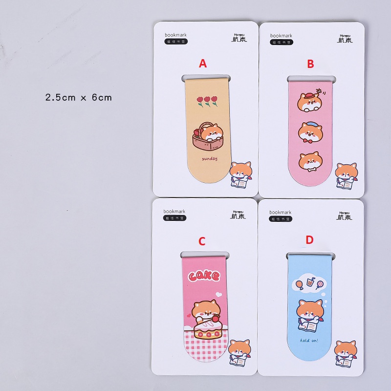 Bookmark nam châm, đánh dấu trang nhiều mẫu dễ thương cute TooYoo TY0083