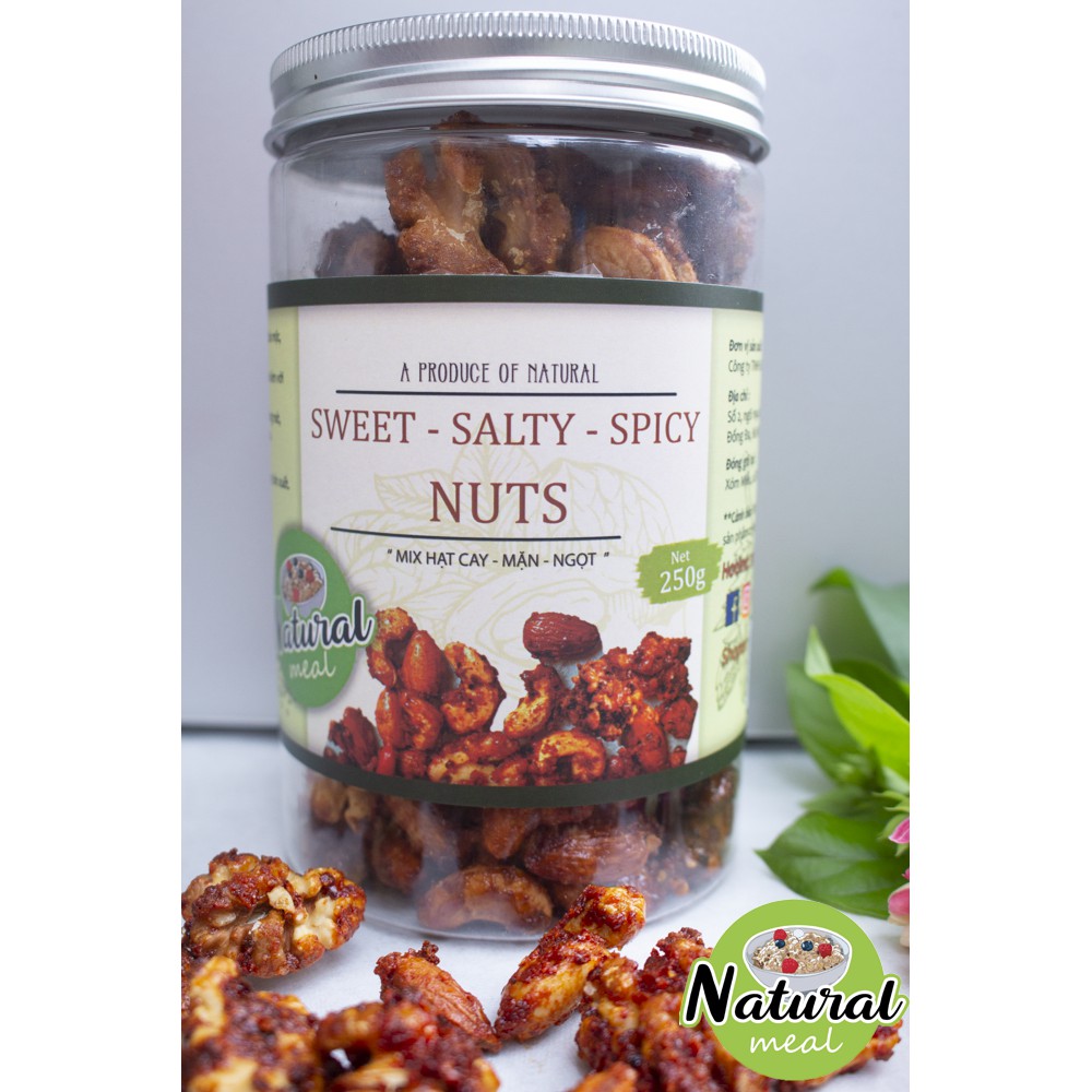 Hạt Mix nướng Cay Mặn Ngọt thơm ngon bổ dưỡng