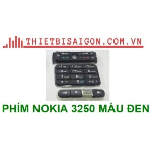 PHÍM NOKIA 3250 MÀU ĐEN