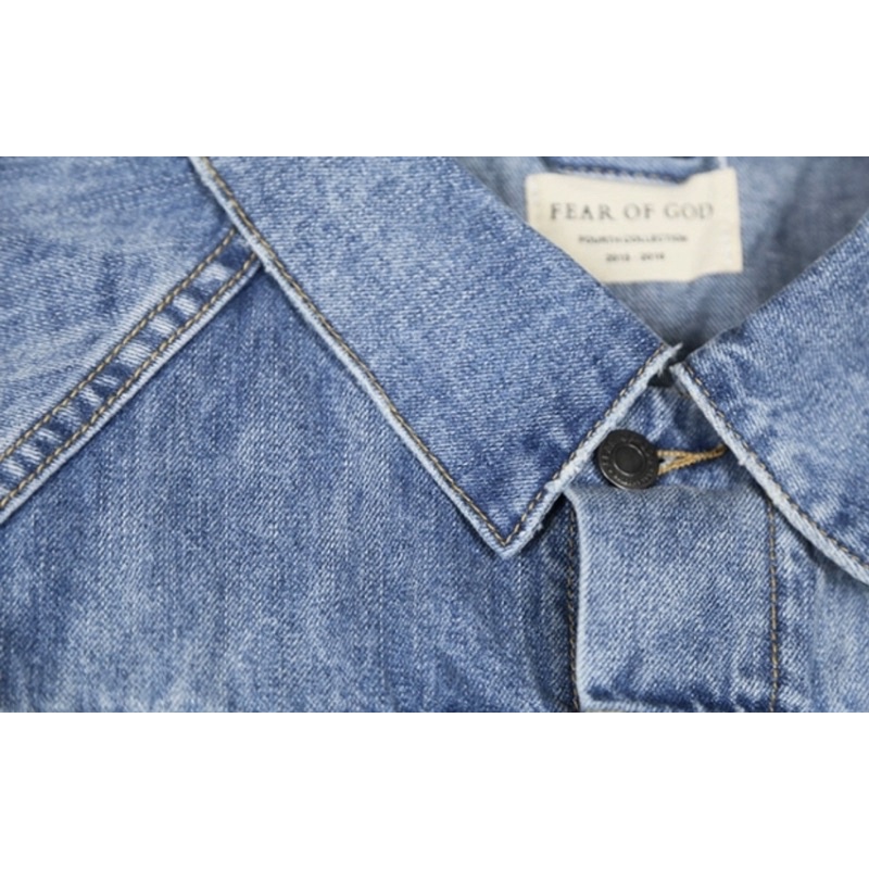 Áo bò FEAR OF GOD  fourth collection - Demin jacket FEAR OF GOD 4TH / Demin jacket ESSENTIALS
