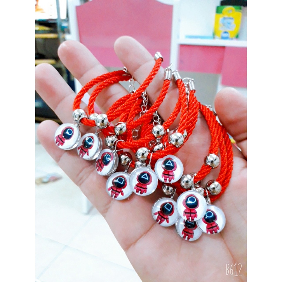 Mặt vòng tay - dây chuyền Trò Chơi Con Mực : 10 cái = 38k (100 cái giá 3k) [ Sỉ Gốc Không Qua Trung Gian ]