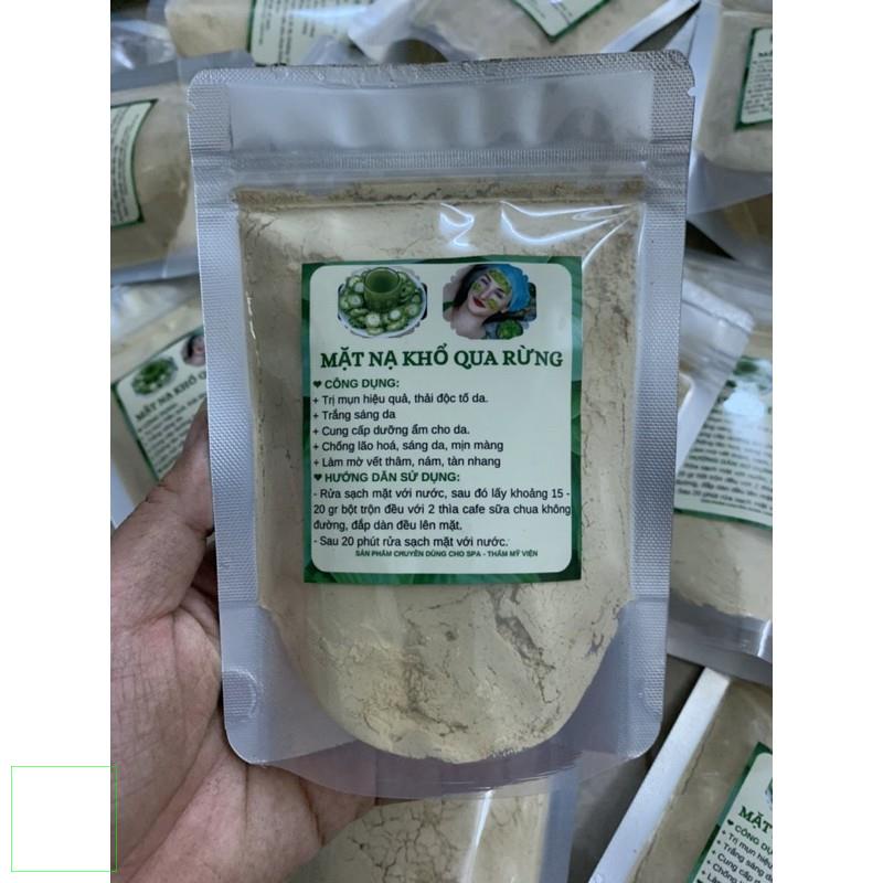 1kg bột mặt nạ mướp đắng, khổ qua rừng handmade