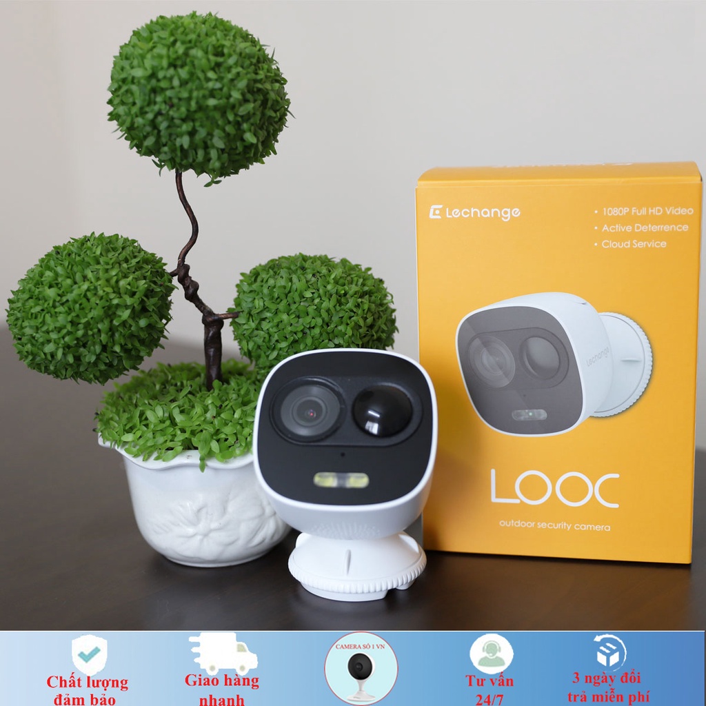 Camera IP WiFi Ngoài Trời 2MP Báo Động IMOU Looc C26EP, có đèn trợ sáng bảo hành 24 tháng
