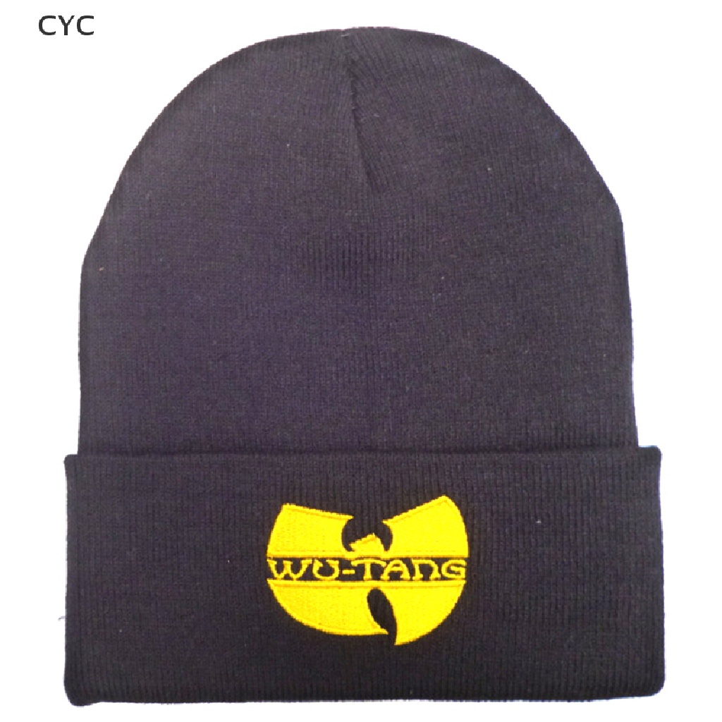Mũ len trùm đầu giữ ấm mùa đông họa tiết WU TANG CLAN phong cách hiphop cho nam nữ CY