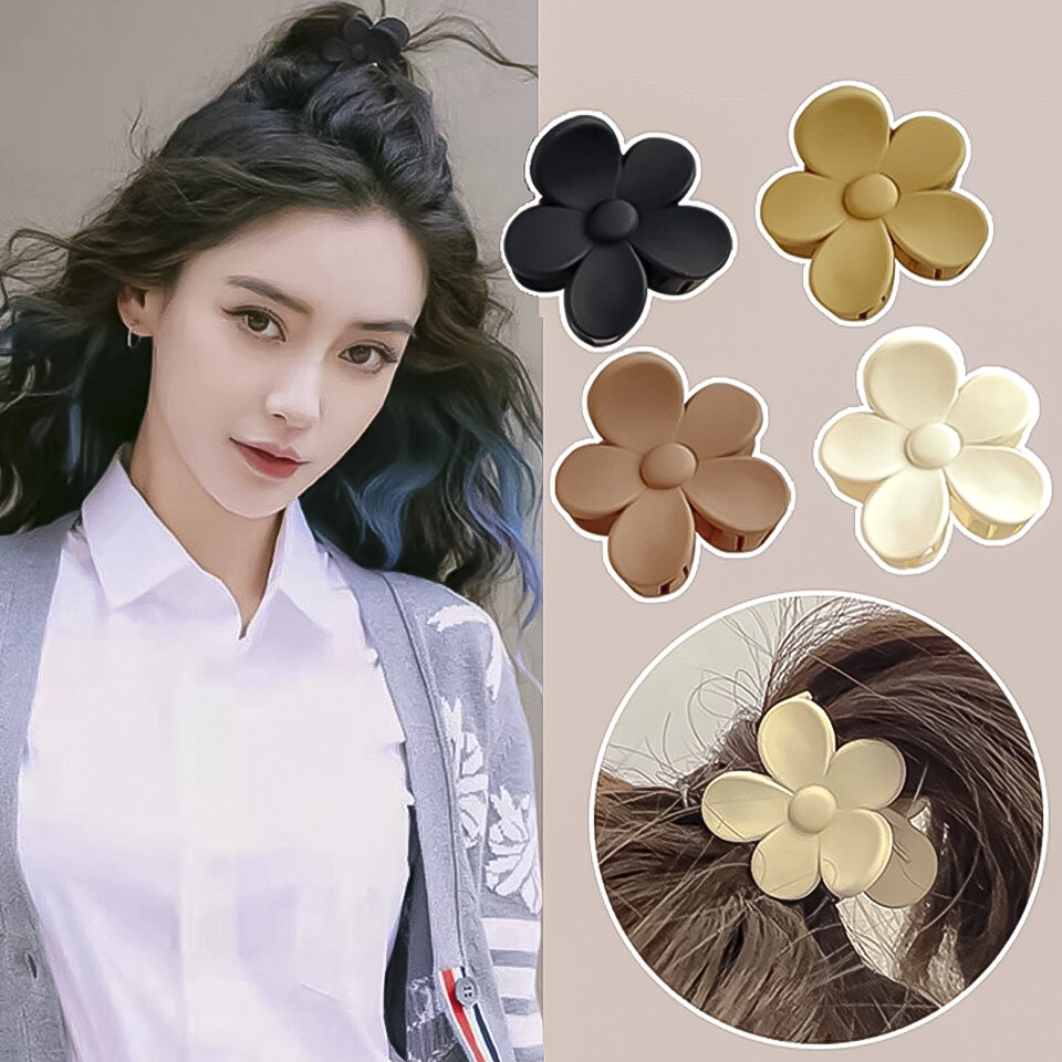 Kẹp Tóc Càng Cua Hình Bông Hoa Xinh Xắn | Cài Tóc Yong by Yong