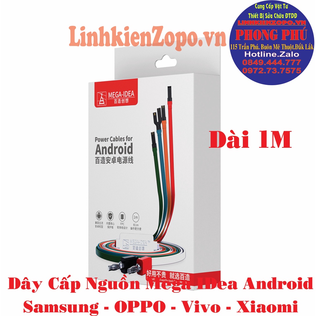 Bộ Dây Cấp Nguồn QianLi Dùng Cho Android Huawei – Vivo – OPPO-Xiaomi