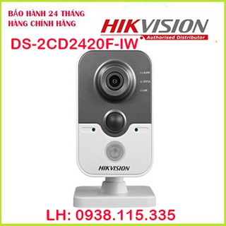 Camera IP hồng ngoại không dây 2.0 Megapixel HIKVISION DS-2CD2420F-IW