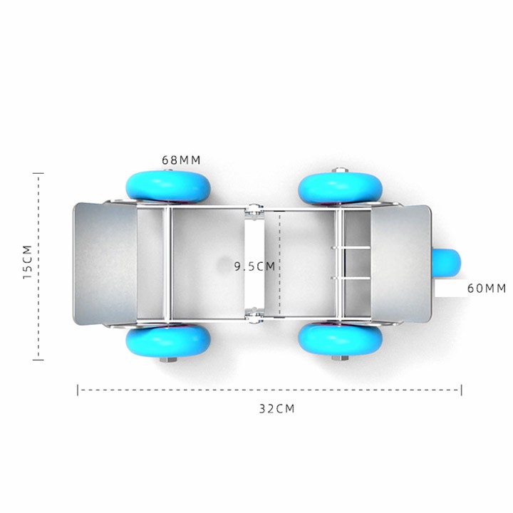 Bánh xe Cứu Hộ Xe Máy Khi Thủng Lốp Hết Xăng Cực Kì Tiện Lợi