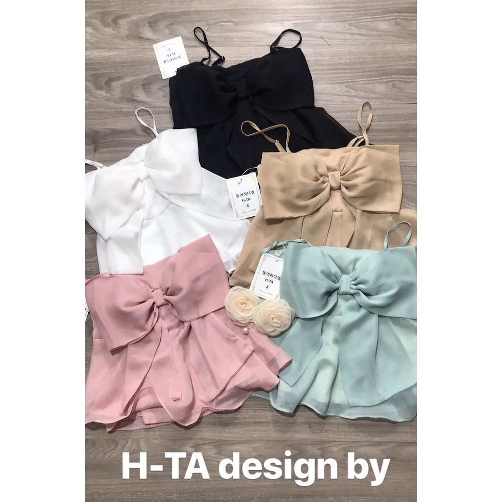 [Mã WAMT10K giảm 10k cho đơn 0k] Áo 2 dây nơ ngực QC siêu hot | BigBuy360 - bigbuy360.vn