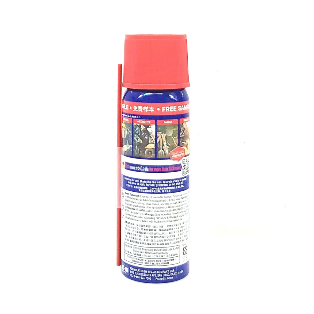 Chai xịt vệ sinh sên WD40 cao cấp cho xe xích trần 51ml
