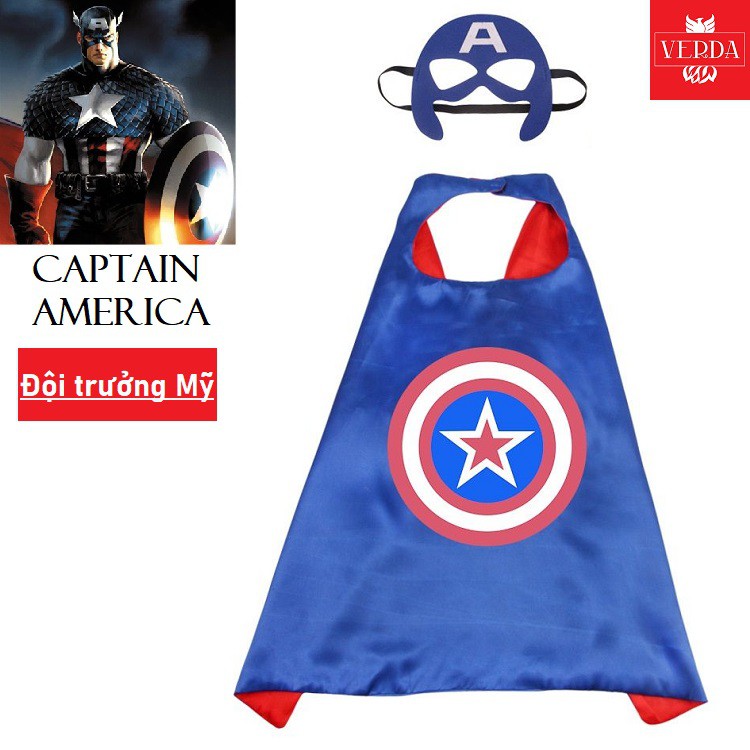 Bộ áo choàng khiên captain america siêu nhân đầy đủ kiếm găng tay bắn đĩa súng mặt nạ âm thanh ánh sáng đèn nhạc shield