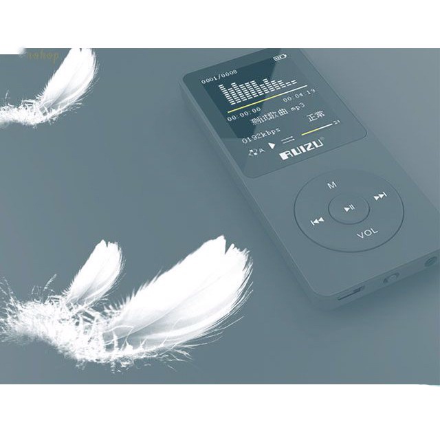 [Mã ELHACE giảm 4% đơn 300K] Máy Nghe Nhạc Mp3 RUIZU X02 - Hàng Chính Hãng