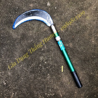 Liềm  phát cỏ ,phát cành , lưỡi hái  cán nhôm  50cm