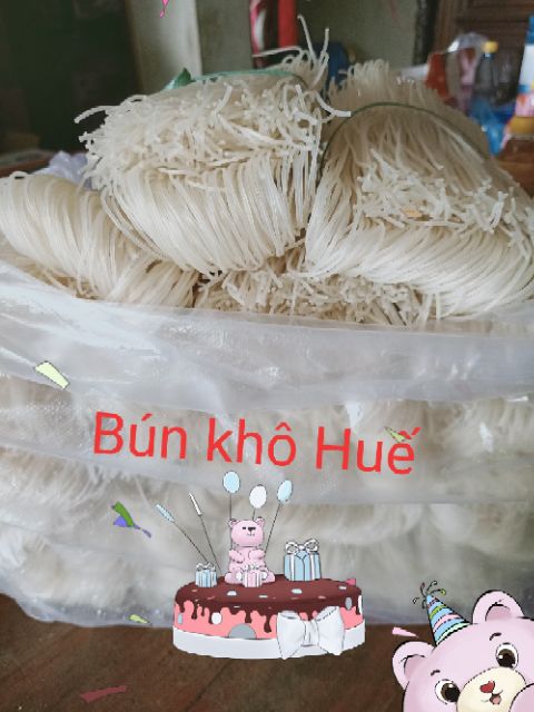 Bún bò khô từ gạo nguyên chất 100% 500gr