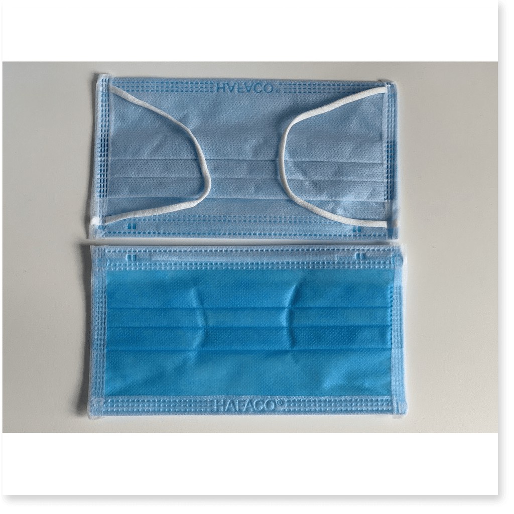 Khẩu Trang Y Tế 4 Lớp Hafaco Hộp 50 Cái