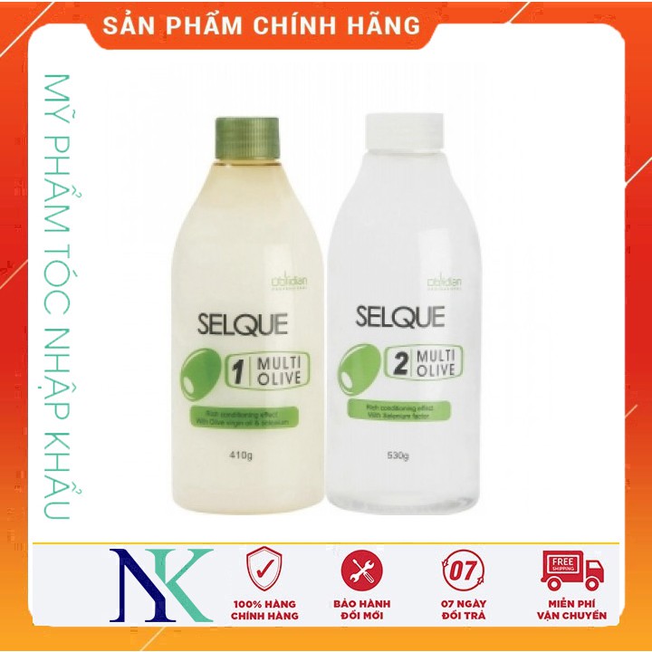 Thuốc Uốn Ô Liu Cao Cấp Obsidian Selque Multi Olive 500ml