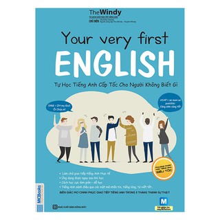 Sách - Your Very First English - Tự Học Tiếng Anh Cấp Tốc Cho Người Không Biết Gì - Học Kèm App Online