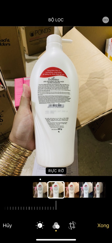 Dầu Gội Enchanteur Charming 650g