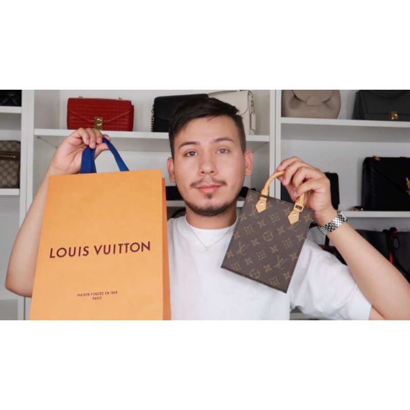 Túi xách nữ LV PETIT SAC PLAT MONOGRAM