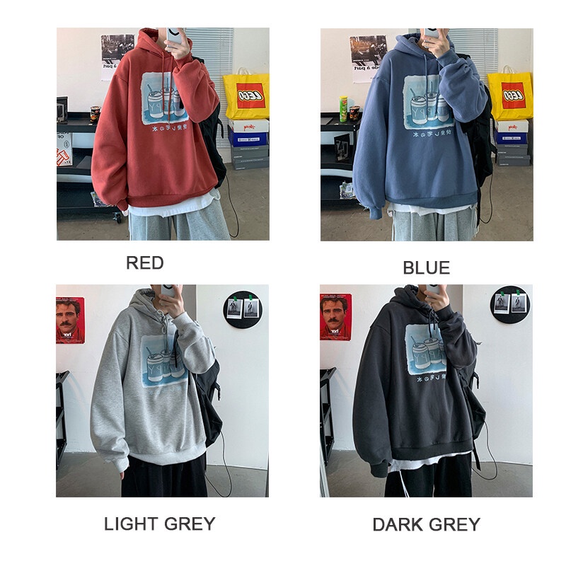 Áo khoác AOKANG tay dài có mũ trùm màu sắc thời trang cho nam