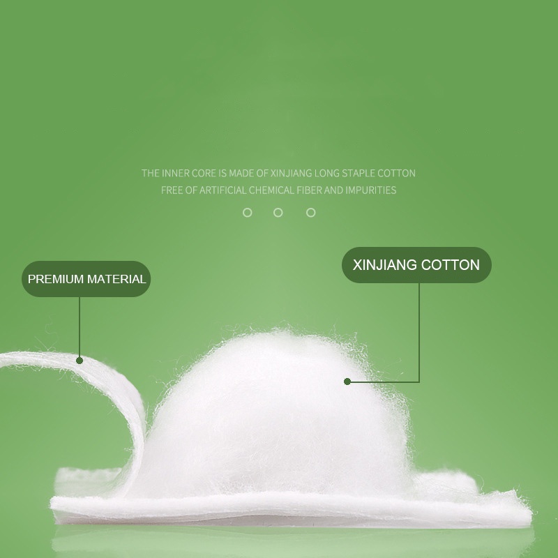 Bông Tẩy Trang ULI Cotton Pads 3 Lớp Cao Cấp Túi Hàng 200 Miếng