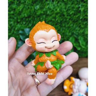 Bộ 04 chú khỉ con size 7cm