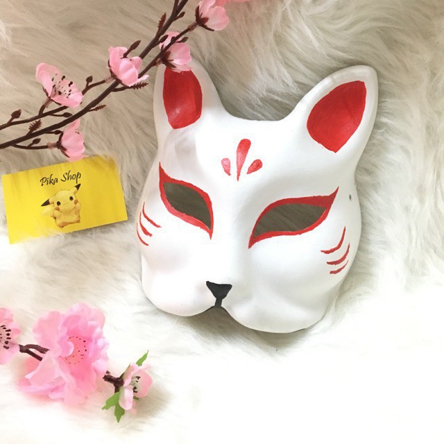 M02 Kitsune mask - mặt nạ cáo xả lỗ nghỉ mã 114  Usỉ