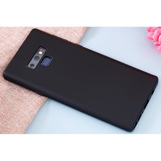 Ốp lưng dẻo nhám cho Samsung galaxy Note 9 lưng nhám chống vân tay, bẩn mồi hôi siêu bền ( Màu đen)