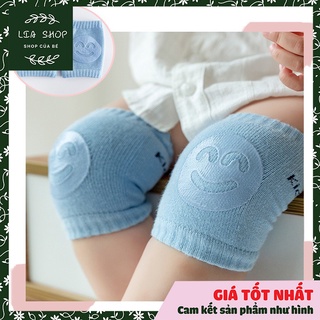 Tất vớ bọc đầu gối cho bé tập, tất tập bò cho bé chất len mềm mại ôm sát chân bé bề mắt bọc cao su chống trơn trượt