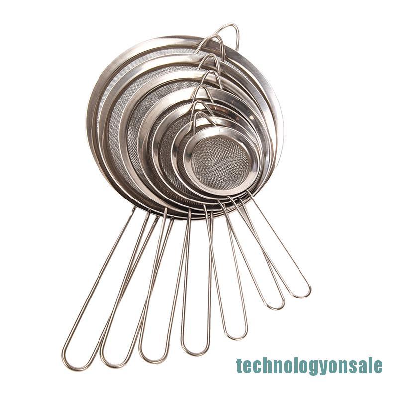 Rây lọc bằng thép không gỉ cho nhà bếp đa chức năng