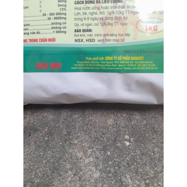 Siêu vỗ béo lợn trâu bò heo gà mix siêu tăng trọng vịt ngan ngỗng dê thỏ chó cừu cút an toàn vitamin khoáng premix acid