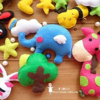 🍀Set 12 màu Vải dạ nỉ