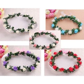 vòng hoa đội đầu kỉ yếu sỉ 7k (inbox chọn màu)