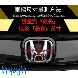 Miếng Dán Logo Trang Trí Cho Xe Hơi Honda Civic Joys City Crv Hr-v Cr-v