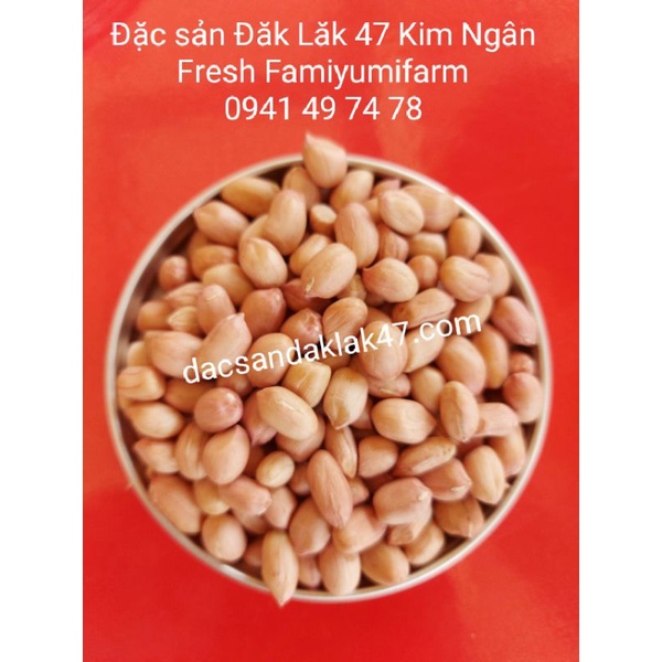 Đậu phộng, lạc quê sống loại hạt to đẹp mẩy 500g