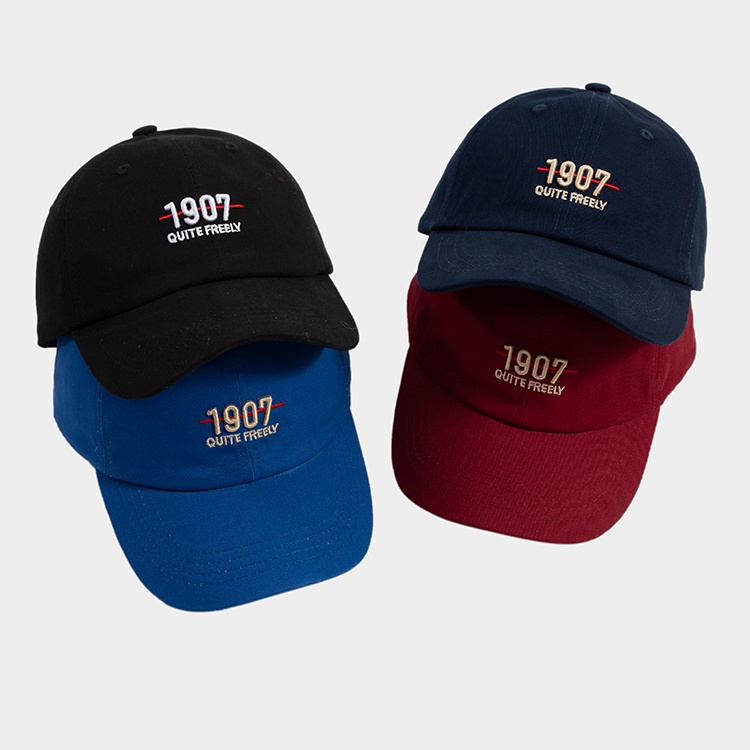 Mũ Lưỡi Trai Che Nắng Thêu Họa Tiết 1907 Thời Trang Cho Mẹ Và Bé