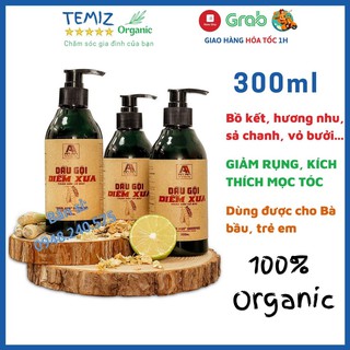 Dầu gội thảo dược, thảo mộc, bồ kết cô đặc sạch gàu, ngăn ngừa rụng tóc, nấm, ngứa dùng được cho bà bầu, trẻ em