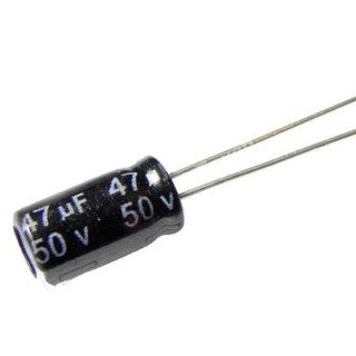10 Tụ Hóa 47uF 50V 47uF/50V (10pcs/gói)