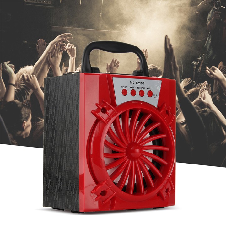 Loa gỗ Bluetooth xách tay MS-129BT