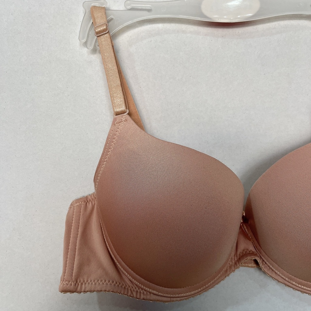 Áo ngực nữ ren nâng ngực tạo khe T909 có gọng cúp xéo mút dày mềm mịn mặc áo dài size 34-36-38