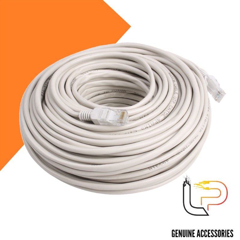 Cáp mạng cat5 bấm sẵn hai đầu dài 30M - 40M - 50M