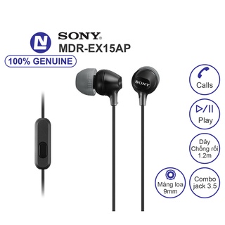 NEW Full box - Sony MDR-EX15AP Tai nghe nhét tai có dây - Micro